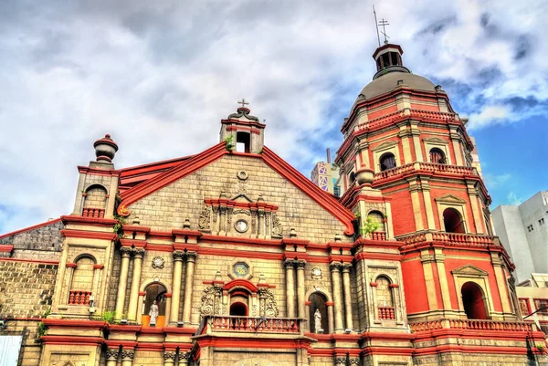 Igreja Binondo em Manila, Filipinas — Fotografia de Stock