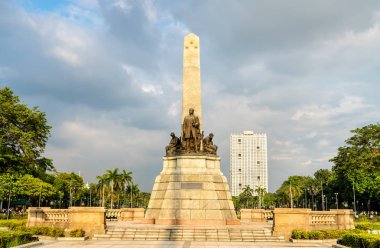 Ali Rıza anıt Rizal Park - Manila, Filipinler
