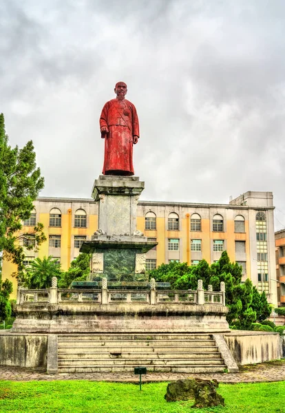 Statue de Lin Sen dans le parc Jieshou, Taipei — Photo