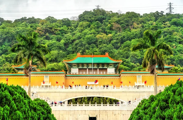 Museu do Palácio Nacional em Taipei, Taiwan — Fotografia de Stock