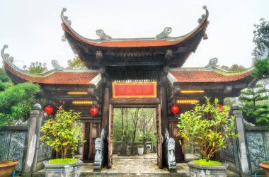 Budist tapınağı'nda Ba Na Hills Vietnam
