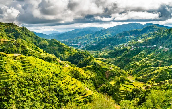 Banaue Ρύζι Βεράντες - βόρειο Luzon, παγκόσμια κληρονομιά της Unesco στις Φιλιππίνες. — Φωτογραφία Αρχείου