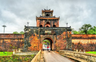 Imperial şehrin Hue, Vietnam için Ngan kapısını