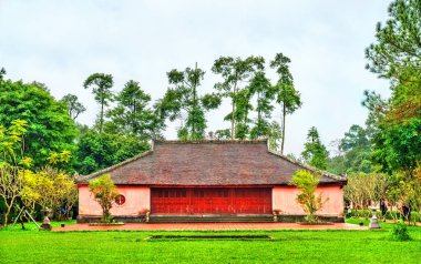 Thien mu pagoda içinde hue, vietnam