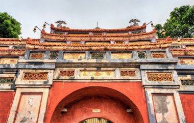Hue, Vietnam yasak şehirde antik kapı
