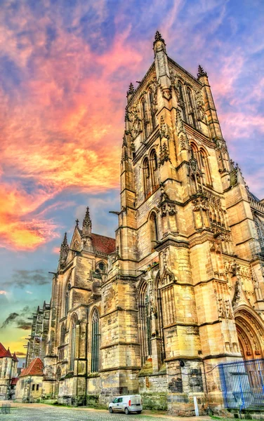 Meaux Cathedral in Paris region of France — Stock Photo, Image