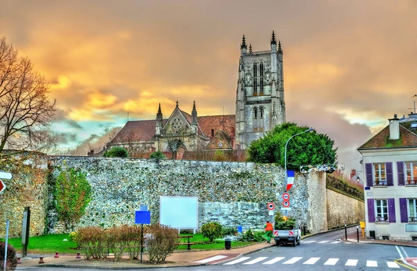 Meaux-Kathedrale in der Region Paris — Stockfoto