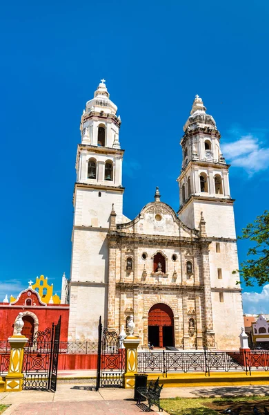 Catedral de Campeche no México — Fotografia de Stock