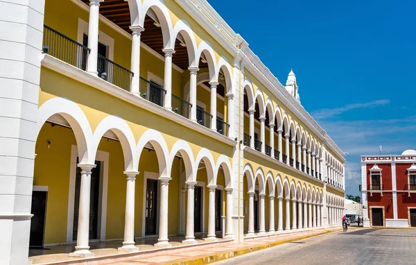 El Palacio a Campeche, Messico — Foto Stock