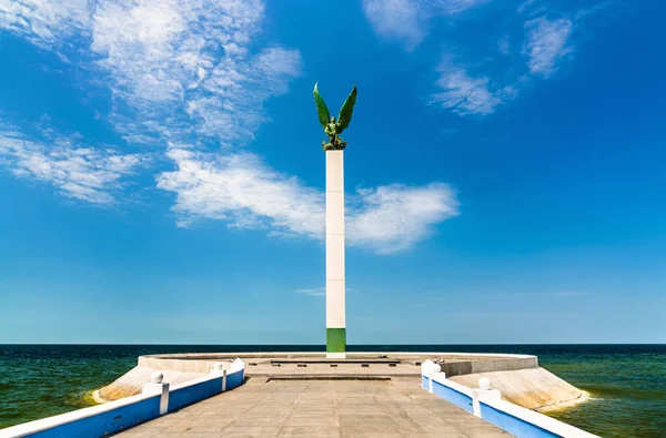 Monument at Campeche in Mexico — Stock Photo, Image