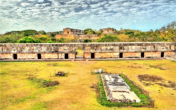 Uxmal, an ancient Maya city of the classical period in present-day Mexico — Stock Photo, Image