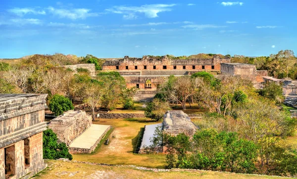 Η αούμαλ, μια αρχαία πόλη των Μάγια της κλασικής εποχής στο σημερινό Μεξικό — Φωτογραφία Αρχείου