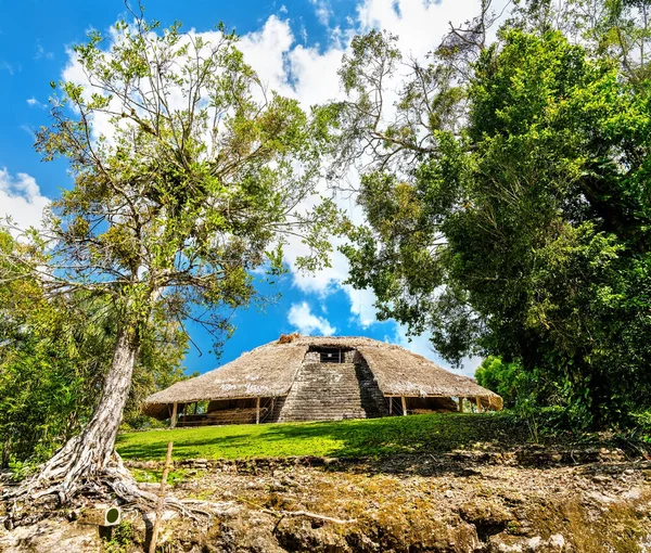 Ruinas mayas en Kohunlich en México — Foto de Stock