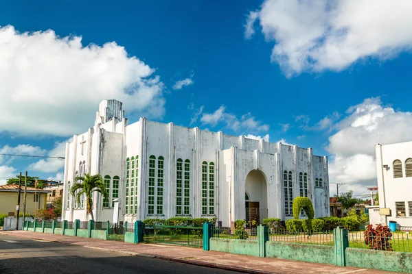 Iglesia Metodista Wesley en la ciudad de Belice — Foto de Stock