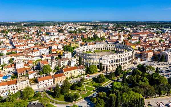 Arena Pula v Chorvatsku — Stock fotografie