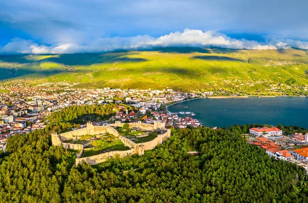北マケドニアのオリッドのサミュエルズ要塞 — ストック写真
