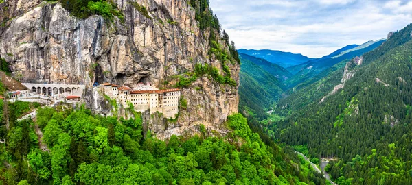 Sumela Monastery in Trabzon Province of Turkey — Stock Photo, Image