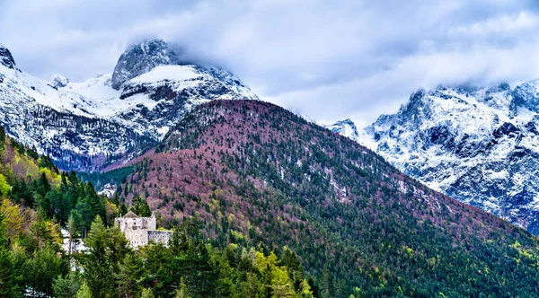 Fuerte austriaco en Predil Pass en Eslovenia — Foto de Stock