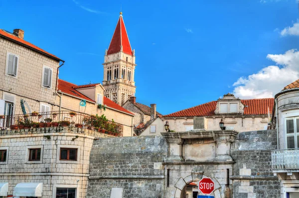 Catedral de São Lourenço em Trogir, Croácia — Fotografia de Stock