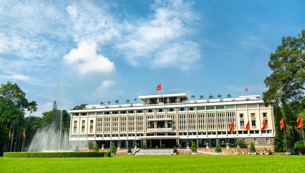 Independence Palace in Saigon, Vietnam