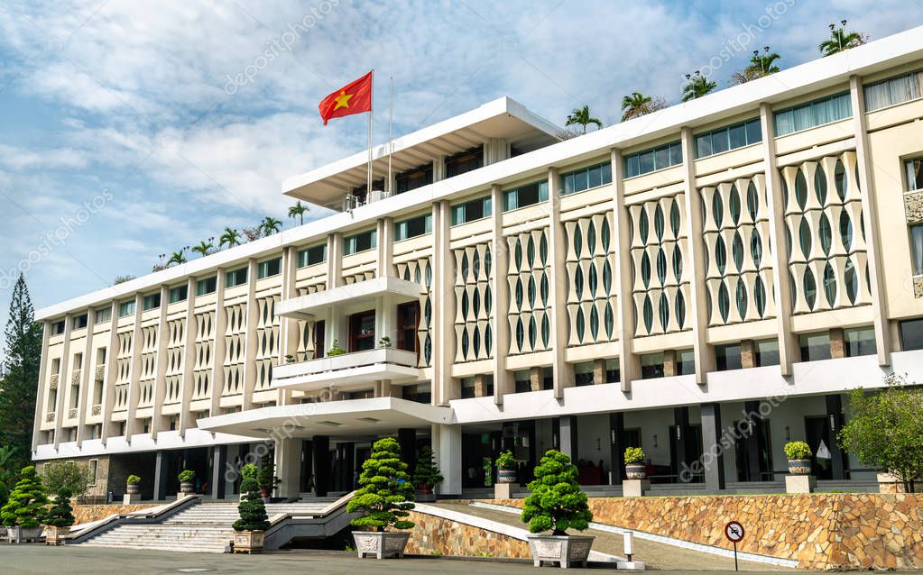 Independence Palace in Saigon, Vietnam