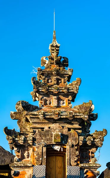 Tempel in jatiluwih - bali, indonesien — Stockfoto