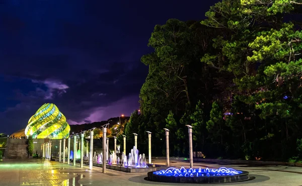 Fountains in the city centre of Da Lat, Vietnam — Stock Photo, Image