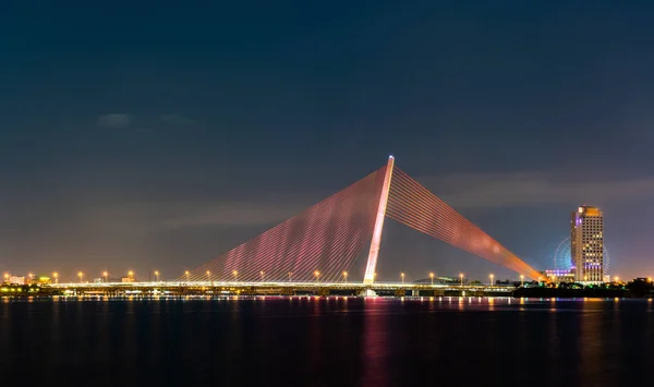 Tran Thi ly Bridge w mieście Da Nang, Wietnam — Zdjęcie stockowe