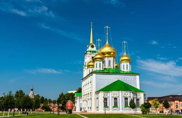 俄罗斯图拉克里姆林宫圣升天大教堂 — 图库照片