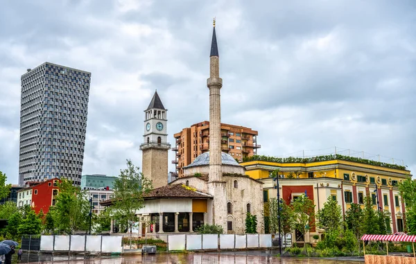 Mešita EIT Bey v Tiraně, Albánie — Stock fotografie