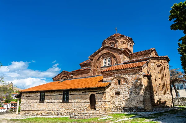 北马其顿奥赫里德的圣玛丽·佩里布莱普多斯教堂 — 图库照片