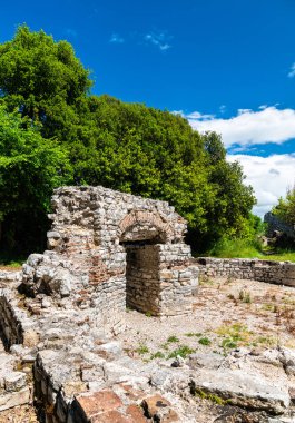 Arnavutluk'taki Butrint antik kentinin kalıntıları