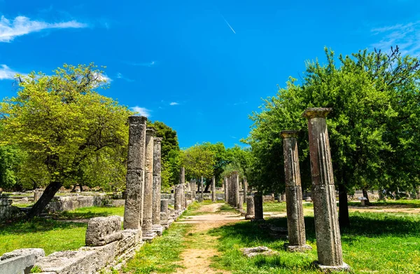 Site archéologique de l'Olympia en Grèce — Photo