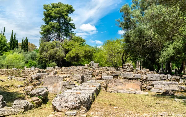 Sitio arqueológico de Olympia en Grecia — Foto de Stock