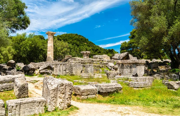 Archäologische Stätte von Olympia in Griechenland — Stockfoto