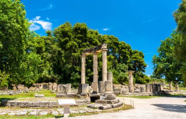 The Philippeion at Olympia in Greece