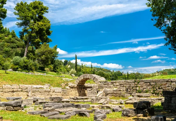 그리스 올림피아 고고학 유적지 — 스톡 사진