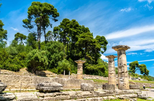 Archaeological Site of Olympia in Greece — Stok fotoğraf