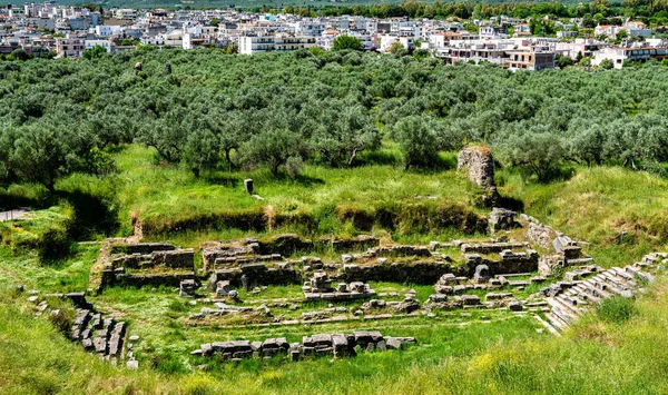 Pozůstatky starověké Sparty v Řecku — Stock fotografie
