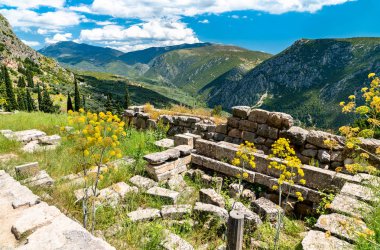 Yunanistan 'da Delfi Arkeoloji Bölgesi