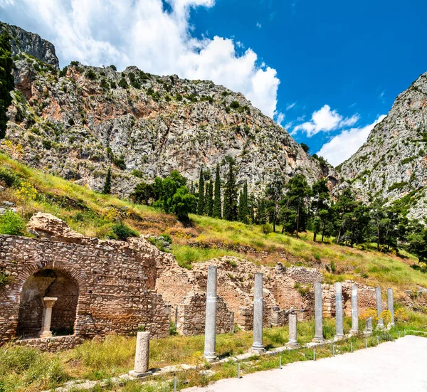 Yunanistan 'da Delfi Arkeoloji Bölgesi