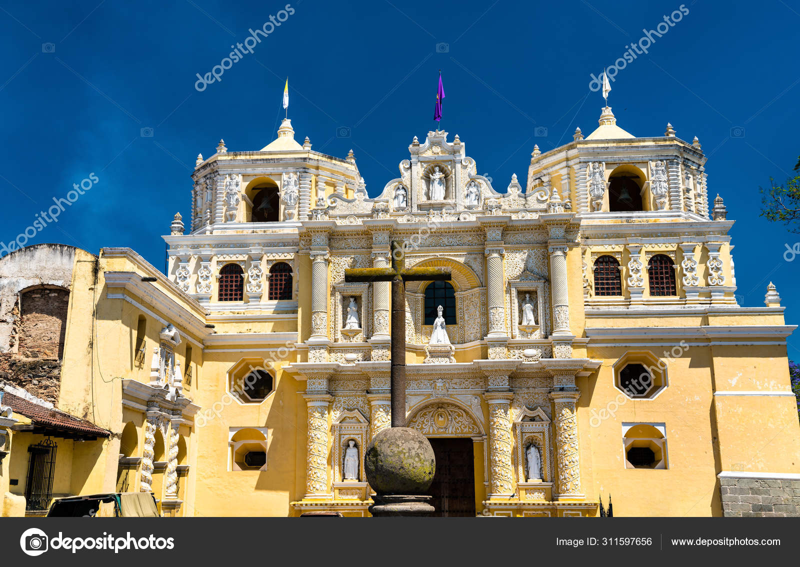 La Merced Church in Antigua Guatemala Stock Photo by ©Leonid_Andronov  311597656