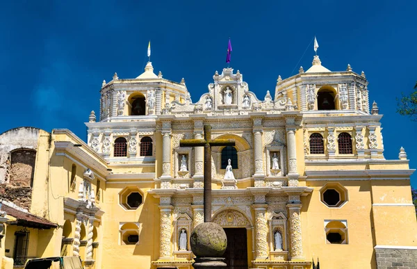 La merced kirche in antigua guatemala — Stockfoto