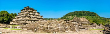 El Tajin, a pre-Columbian archeological site in southern Mexico clipart