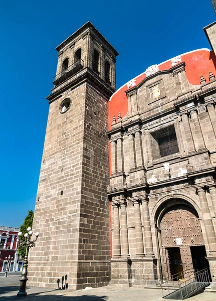 墨西哥普埃布拉的圣多明各教堂 — 图库照片