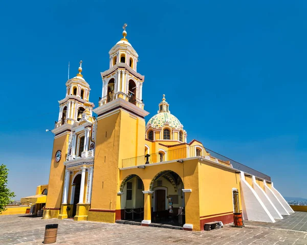 Iglesia de Nuestra Señora de los Remedios en Puebla, México —  Fotos de Stock
