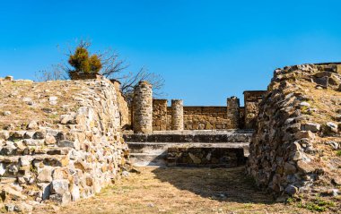 Oaxaca, Meksika 'daki Monte Alban arkeolojik alanı
