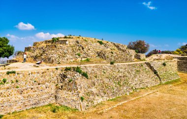 Oaxaca, Meksika 'daki Monte Alban arkeolojik alanı