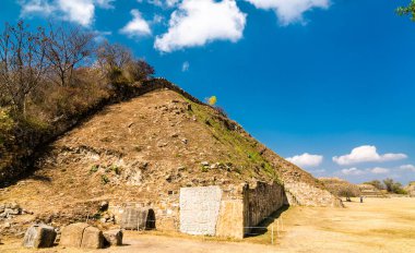 Oaxaca, Meksika 'daki Monte Alban arkeolojik alanı