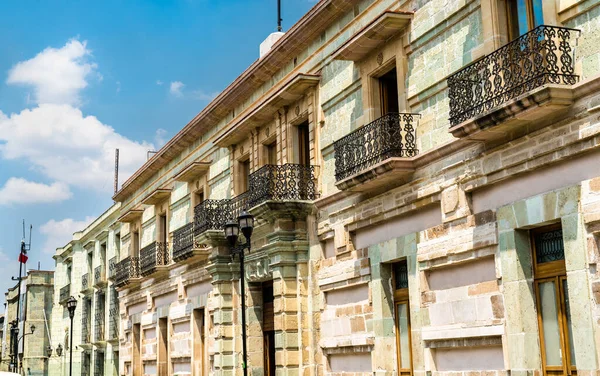 Traditionelle koloniale Architektur in Oaxaca, Mexiko — Stockfoto